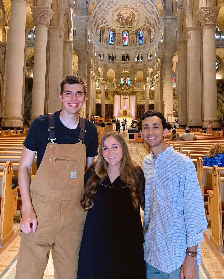 Today, three of our missionaries traveled to Sanctuaire Sainte-Anne-de-Beaupré Basilica in Quebec to attend the papal mass promoting reconciliation and healing for the Indigenous Peoples of the nation. 

What a powerful part of our Catholic faith, to reconcile and remind ourselves to constantly place Jesus as our center. Just as Pope Francis said today in mass, “Jesus leads us from failure to hope and healing.” ✟
———————————————————————————————
“I am not my own; I have given myself to Jesus. He must be my only love.” -St. Kateri Tekakwitha, pray for us!