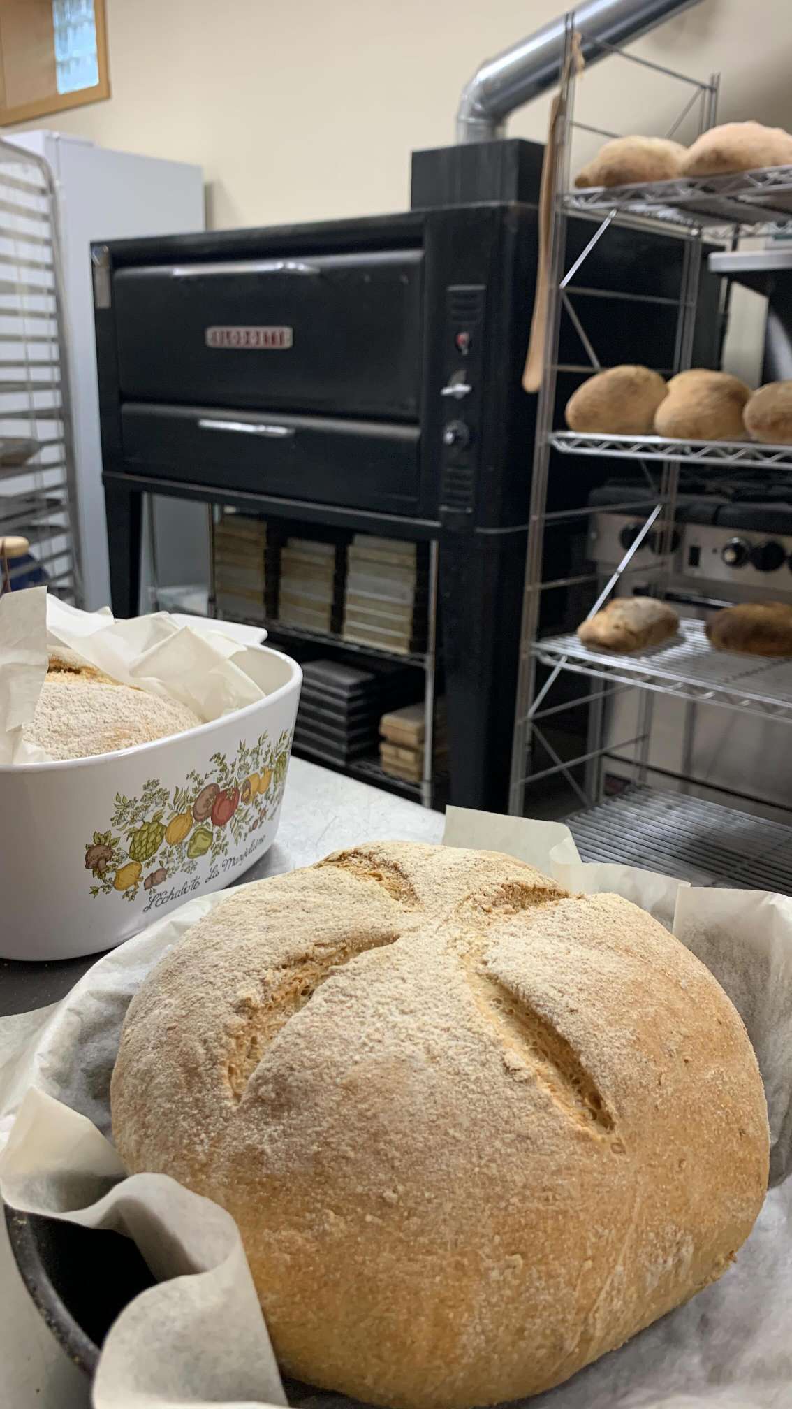 Father Paul, @orabreads, took time out of his busy schedule to teach some eager missionaries how to bake bread! 

What a fun day for everyone involved! ðŸ‘©ðŸ¼‍ðŸ³✨ðŸž